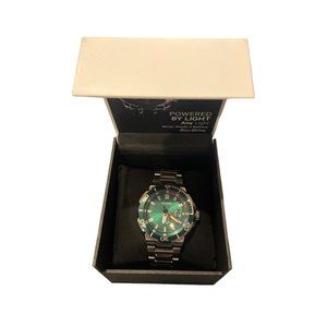 Citizen AW1428-53X Eco-Drive Endeavor Stainless Steel Green Dial Men's Watch